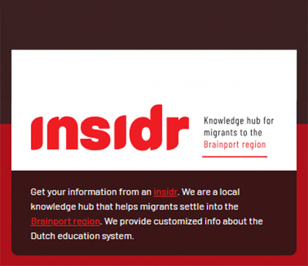 Insidr knowledge hub for Brainport