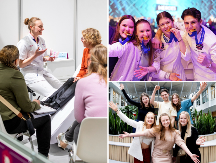 Denise Swegers had niet verwacht goud te winnen bij Skills Heroes