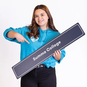 Carlijn Tummers mbo-ambassadeur Summa Carlijn Tummers mbo-ambassadeur Summa