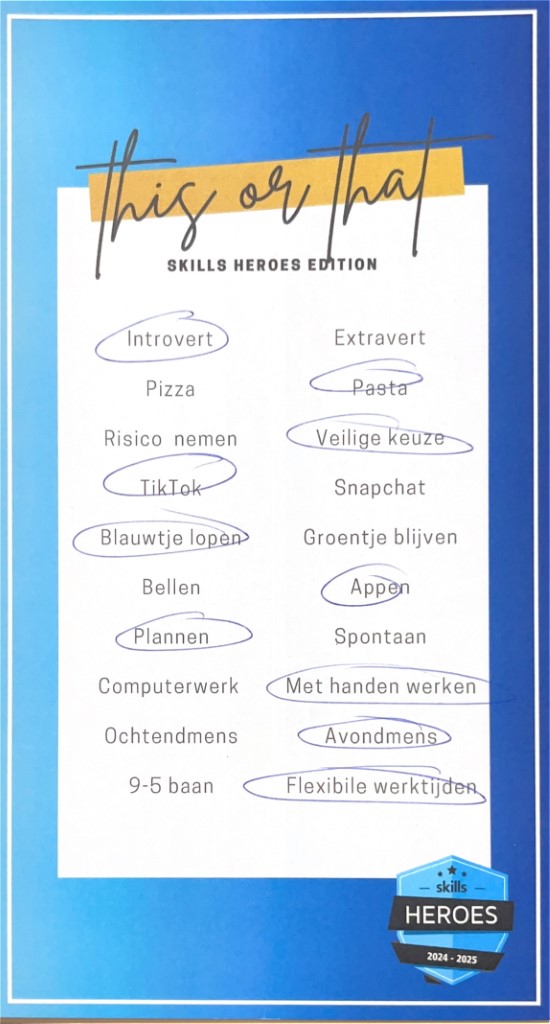 Skills this or that