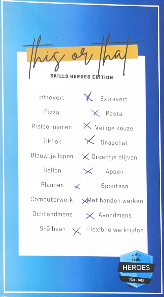 Skills this or that