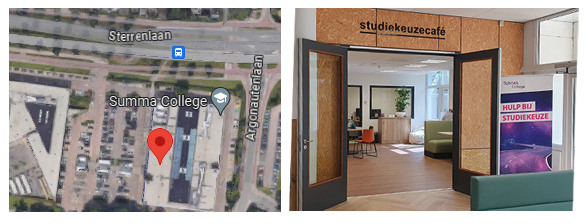 Summa studiekeuzecafé op Sterrenlaan 10 in Eindhoven
