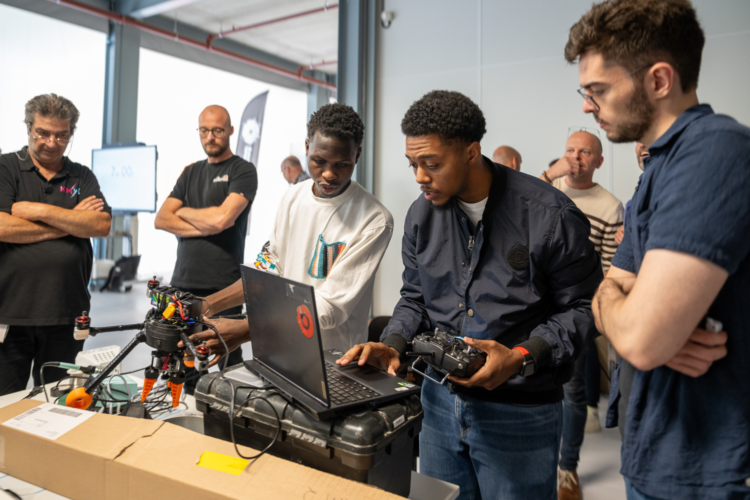 Studenten Summa overstijgen zichzelf tijdens Drone Challenge 2023