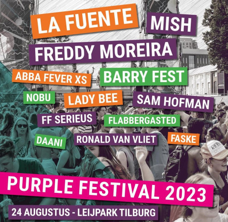 Summa College Fontys Purple introductiefeest
