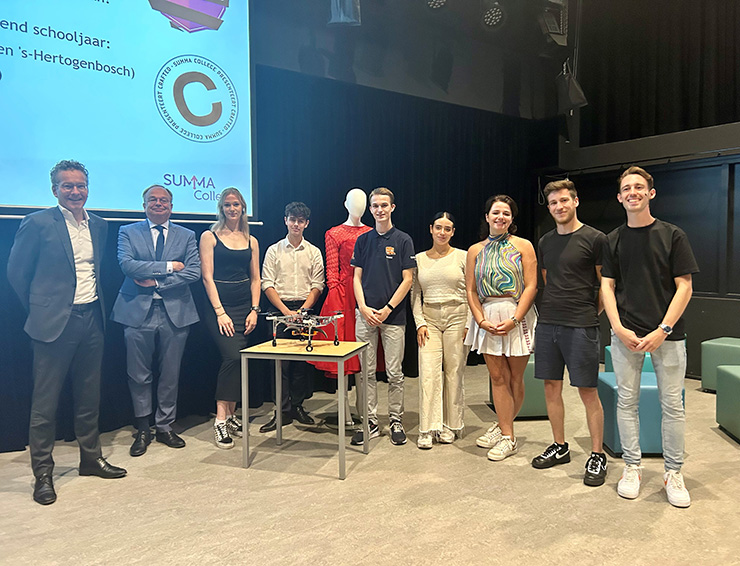 Summa collegejaar studenten aftrap 2023 nieuws