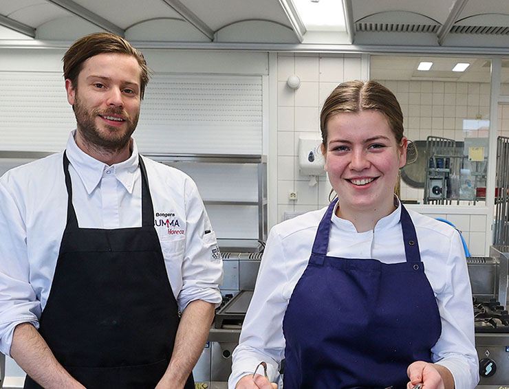 Summa Horeca - Studenten koken met veel plezier